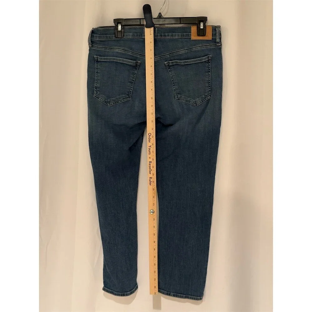 Citizens of Humanity Jeans Womens 30 Medium Wash Slim Straight Ankle Crop - Picture 5 of 11